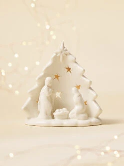 Manger Candle Holder