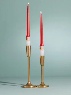Santa Christmas Candle Set