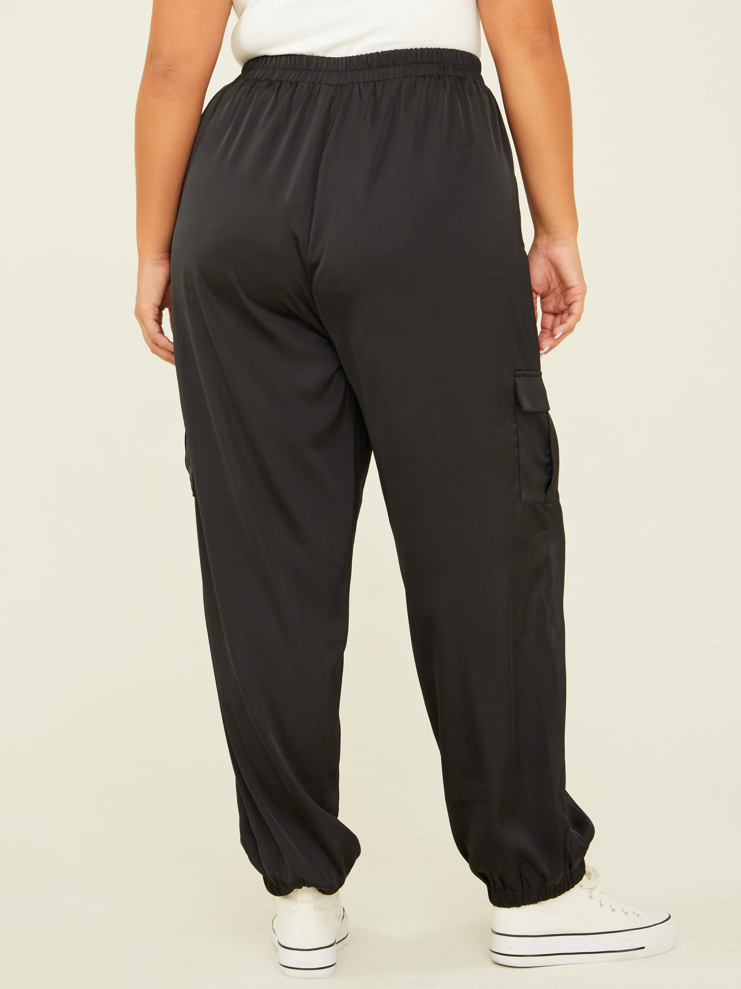 Roxanne Satin Joggers 5 Roxanne Satin Joggers - Image 5