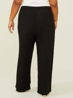 Lilibet Textured Pants -Deals Trending US Clothes Store 000196 XSP8922 BLACK 04
