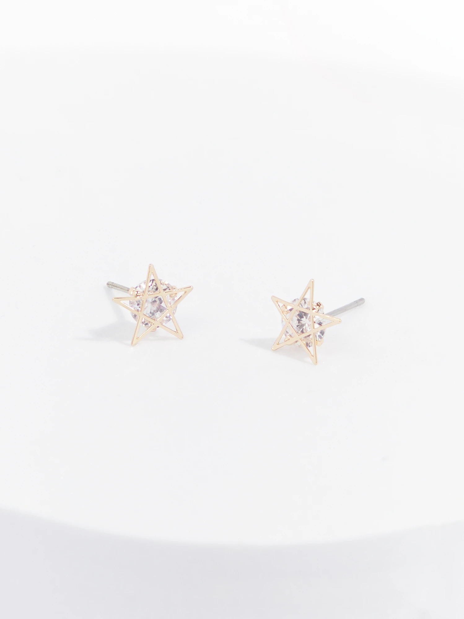 Rhinestone Star Earrings 1 Rhinestone Star Earrings