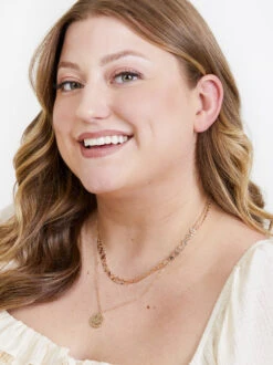 Oh-so Smiley Necklace 5 Oh-so Smiley Necklace -Deals Trending US Clothes Store 000801 SSN 12762 GOLD 06