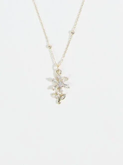 Crystal Daisy Necklace