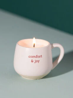 Comfort & Joy Mini Mug Candle
