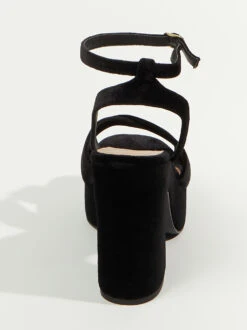 Lilly Wide Width Heels -Deals Trending US Clothes Store 000829 EVIE 85W BLACK 02