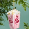 Popcorn Bucket Christmas Ornament
