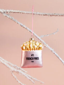 Fancy Fries Christmas Ornament