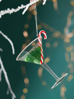 Merry Cocktail Christmas Ornament