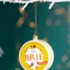 Brie Cheese Christmas Ornament