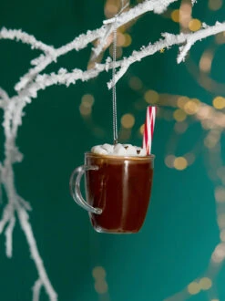 Hot Cocoa Christmas Ornament
