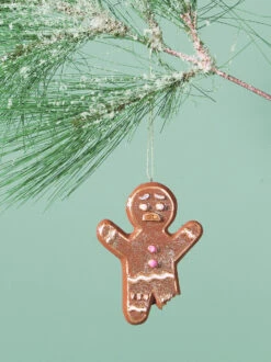 Gingerbread Man Christmas Ornament