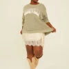 Nashville Corded Oversized Sweatshirt