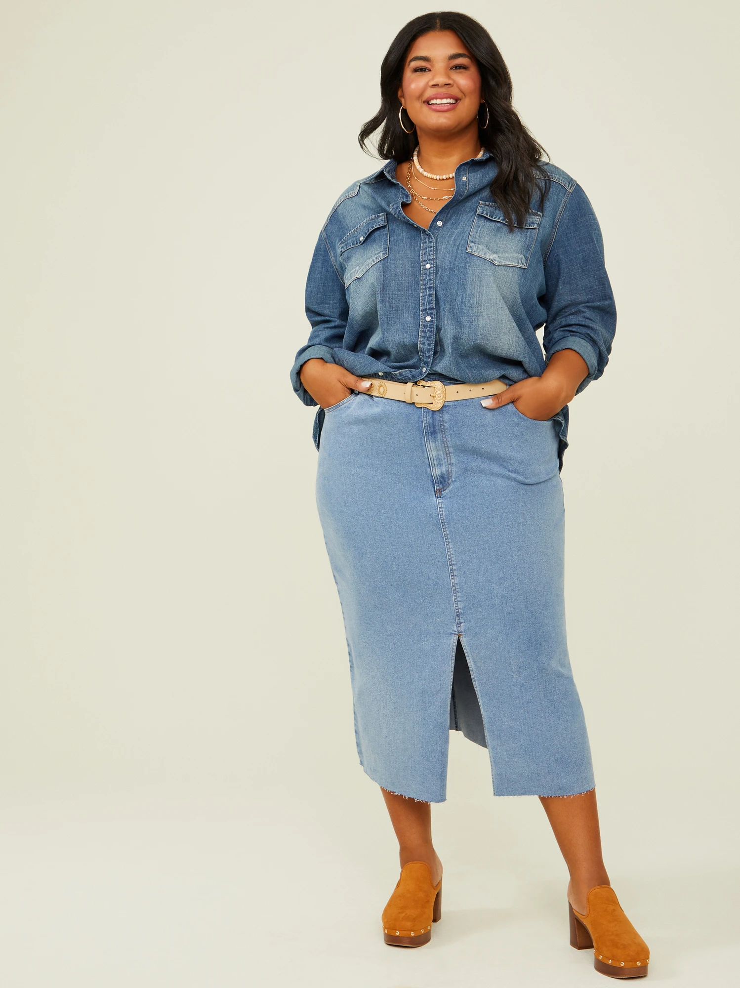 Elena Denim Top 2 Elena Denim Top - Image 2