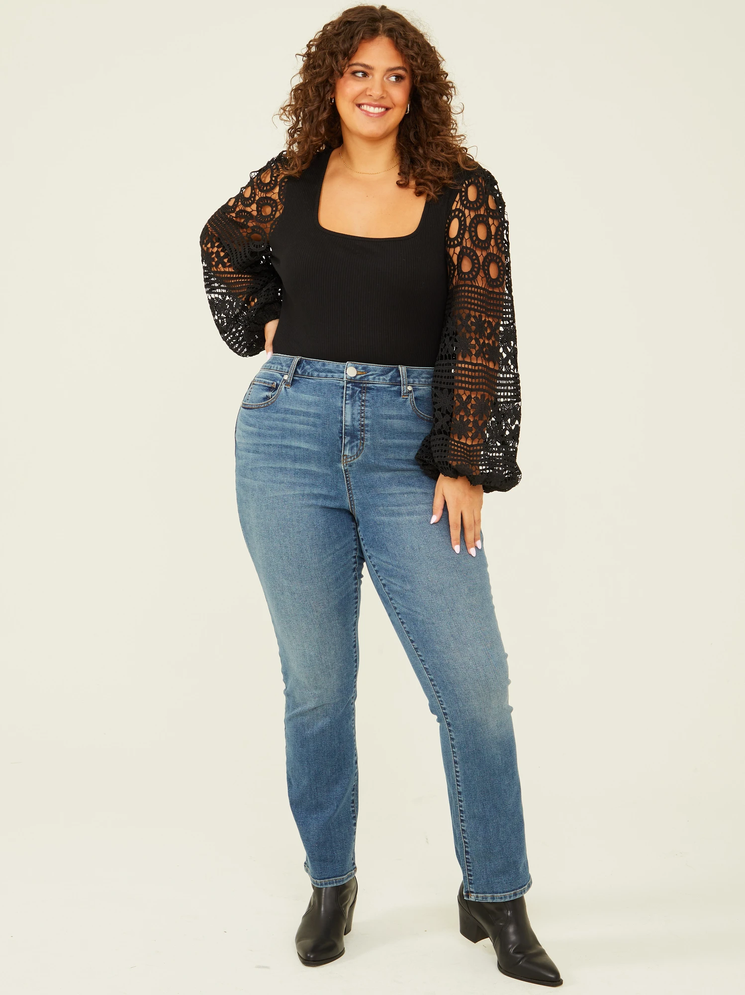 Limitless Straight Jeans 2 Limitless Straight Jeans - Image 2