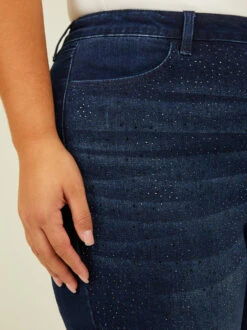 Alexa Studded Skinny Jeans -Deals Trending US Clothes Store 000940 112637 DARK WASH 05