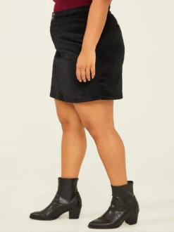 Briar Cord Skirt -Deals Trending US Clothes Store 000940 31269 BLACK 02