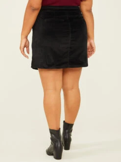 Briar Cord Skirt -Deals Trending US Clothes Store 000940 31269 BLACK 03