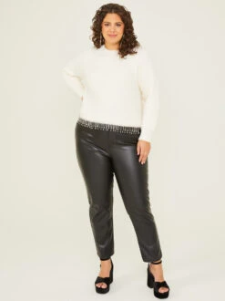Wrenna Vegan Leather Pants