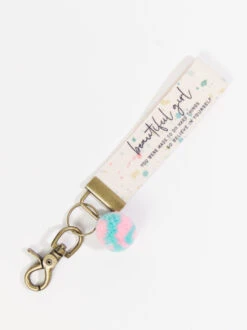 Beautiful Girl Keychain