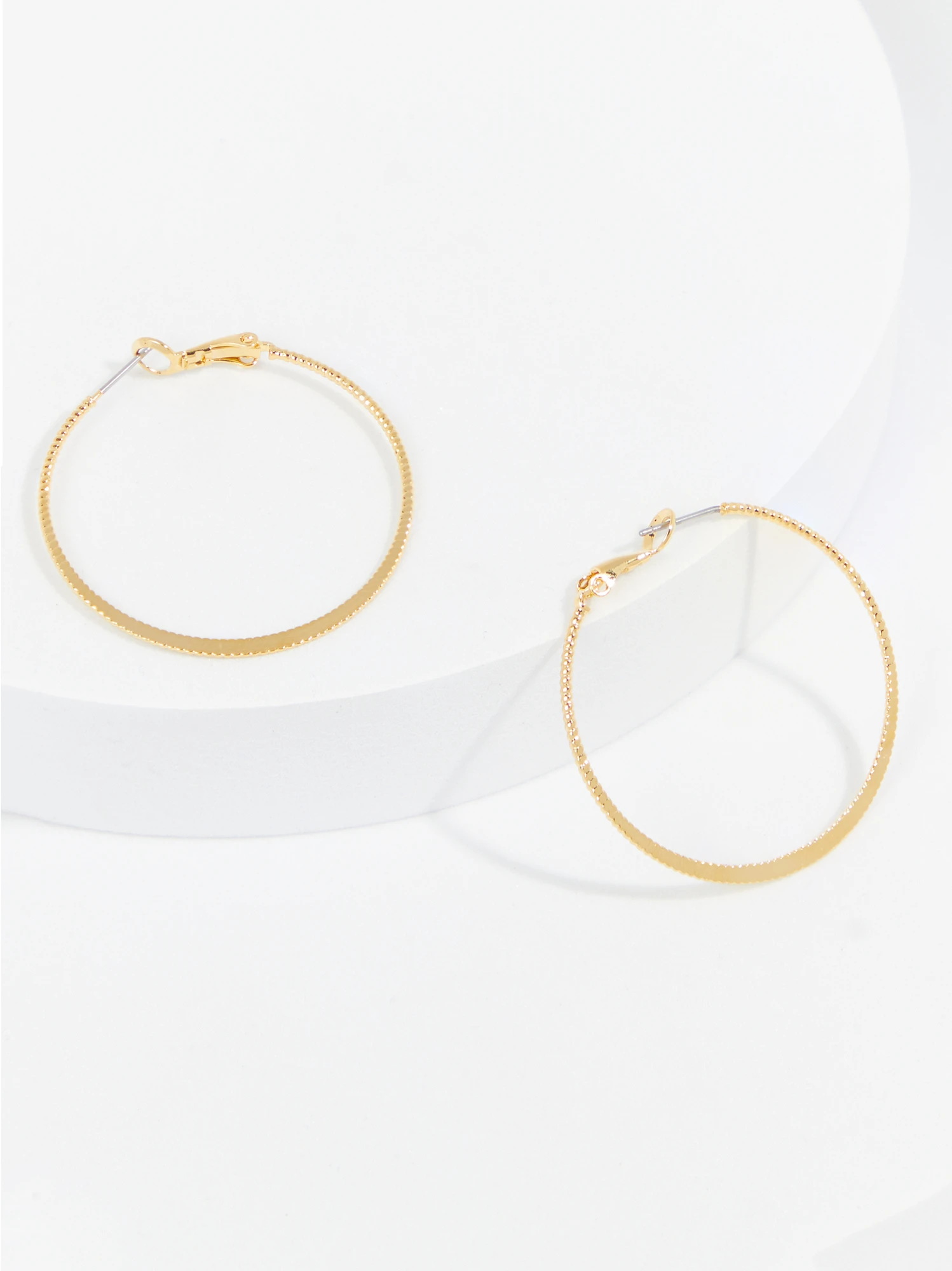 18k Gold Remi Hoop Earrings 1 18k Gold Remi Hoop Earrings