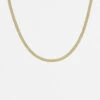 18k Gold Herringbone Necklace