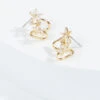 18k Gold Colette Flower Earrings