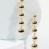 18k Gold Polly Beaded Earrings