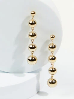 18k Gold Polly Beaded Earrings