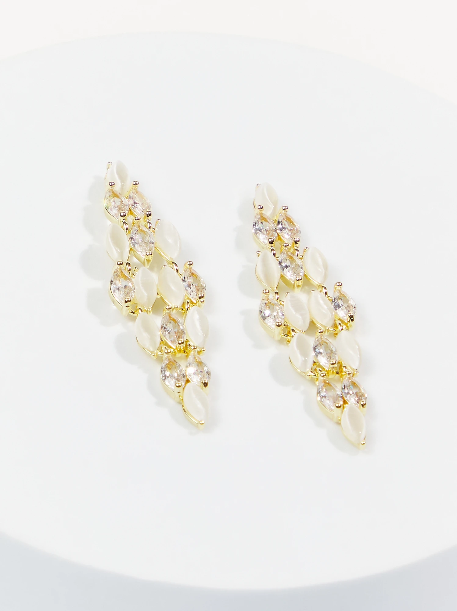 Lottie Rhinestone Drop Earrings 1 Lottie Rhinestone Drop Earrings