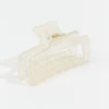 Emily Box Claw Clip - Beige