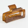 Emily Box Claw Clip - Brown