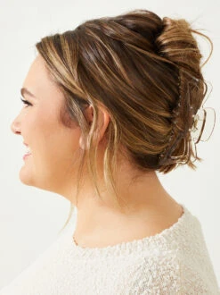 Ella Claw Clip - Beige -Deals Trending US Clothes Store 001038 TCB 954H ARU BEIGE 07