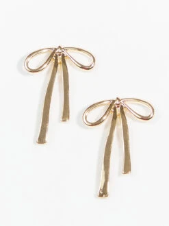 Dainty Bow Earrings
