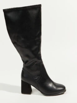 Bowie Wide Width & Calf Boots -Deals Trending US Clothes Store 001176 LYDIAH BLACK 01