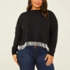 Pearl Fringe Sweater