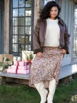 Cameron Sequin Maxi Skirt