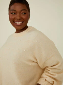 Marigold Pearl Sweater