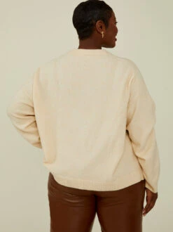 Marigold Pearl Sweater -Deals Trending US Clothes Store 001761 ISA1952TARU IVORY 03