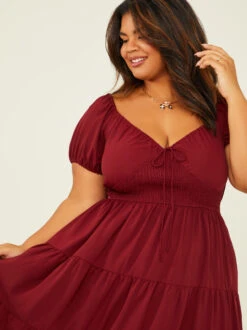 Claire Maxi Dress -Deals Trending US Clothes Store 001761 ISS1280D 7ASP WINE 04