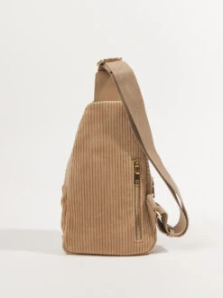 Marie Corduroy Sling Bag 7 Marie Corduroy Sling Bag -Deals Trending US Clothes Store 001773 26711C ARU TAUPE 02