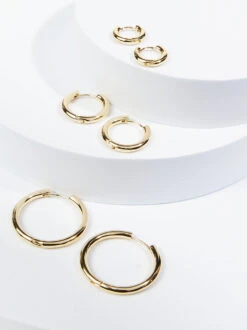 Sofia Hoop Earring Set