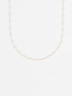 Julie Pearl Choker Necklace