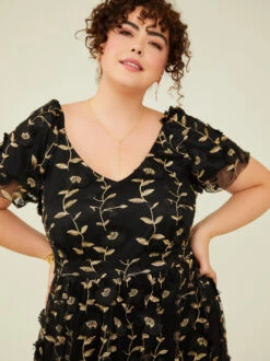 Caledonia Dress 6 Caledonia Dress -Deals Trending US Clothes Store 001839 NT 40440ARU BLACK 01