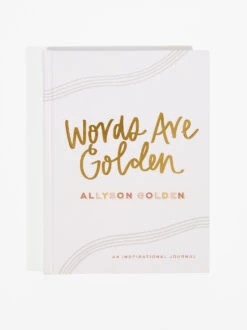 Words Are Golden Inspirational Journal
