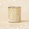 Metallic Winter Candle Holder