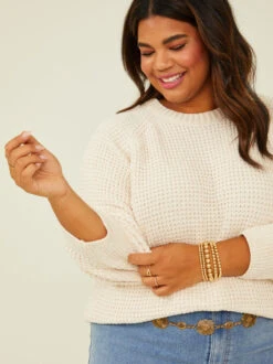 Wrenlee Sweater -Deals Trending US Clothes Store 001913 FA2337837ARW PEARL 04