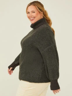 Leo Turtleneck Sweater 7 Leo Turtleneck Sweater -Deals Trending US Clothes Store 001913 S10025 01MRW BLACK OYSTER 02