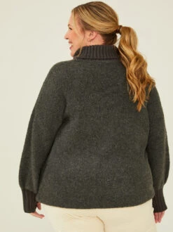 Leo Turtleneck Sweater 8 Leo Turtleneck Sweater -Deals Trending US Clothes Store 001913 S10025 01MRW BLACK OYSTER 03