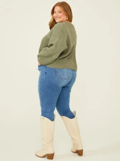 Acacia Sweater 8 Acacia Sweater -Deals Trending US Clothes Store 001913 SW200CRW OLIVE 03