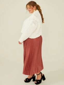 Petal Sweater -Deals Trending US Clothes Store 001913 SW285CRW IVORY 03